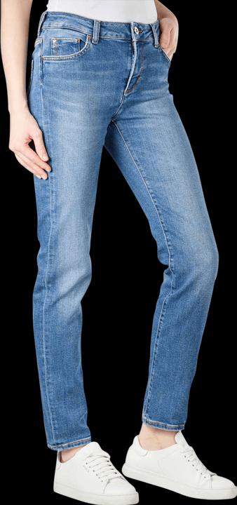Actual product image Mustang Mid Waist Shelby Jeans Slim (Jasmin New) Light Blue (W32/L36)