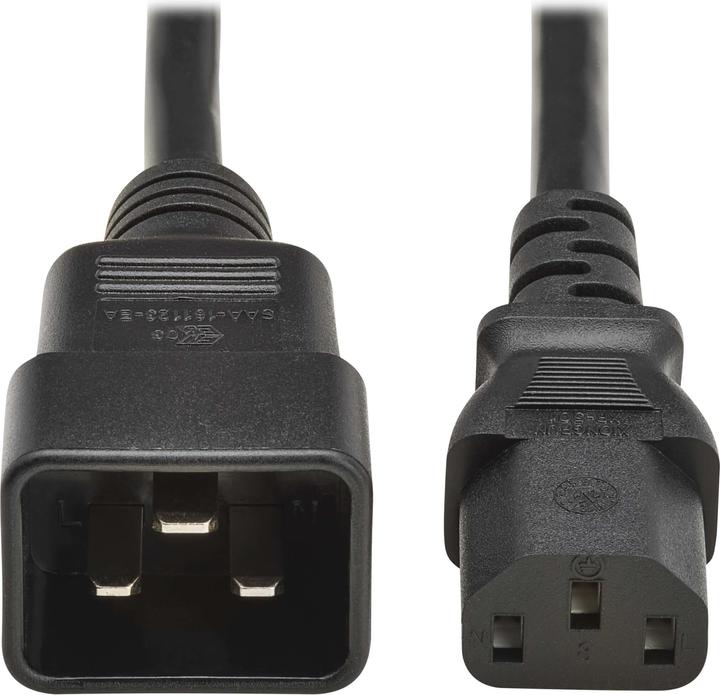 Image du produit Eaton CÂBLE D'ALIMENTATION C20 TO C13 H05VV-F (2 m, C20, C13)