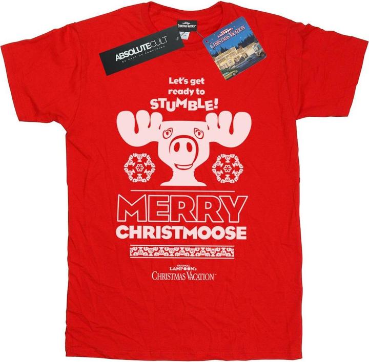 National Lampoon´s Vacation National Lampoon's Christmas Vacation Merry Christmoose TShirt (M)