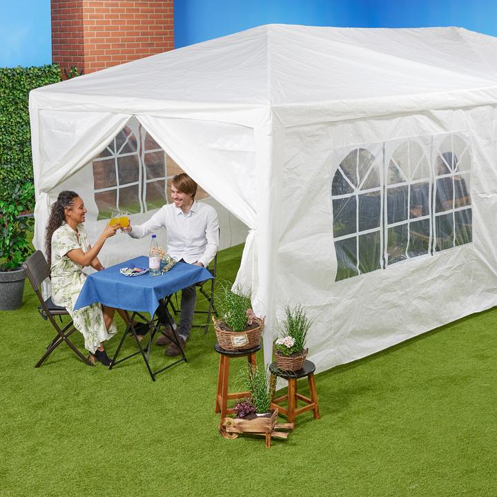 Actual product image Relaxdays 6x pavilion side wall (10 cm, 300 cm)