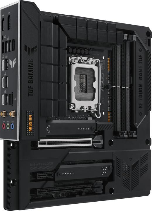 Productafbeelding ASUS MB TUF GAMING B760M-BTF WIFI Intel,1700,DDR5,mATX (LGA 1700, Intel B760, mATX)