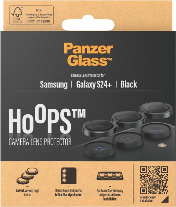 Actual product image PanzerGlass Hoops Camera Lens Protector (1 Piece, Samsung Galaxy S24+)