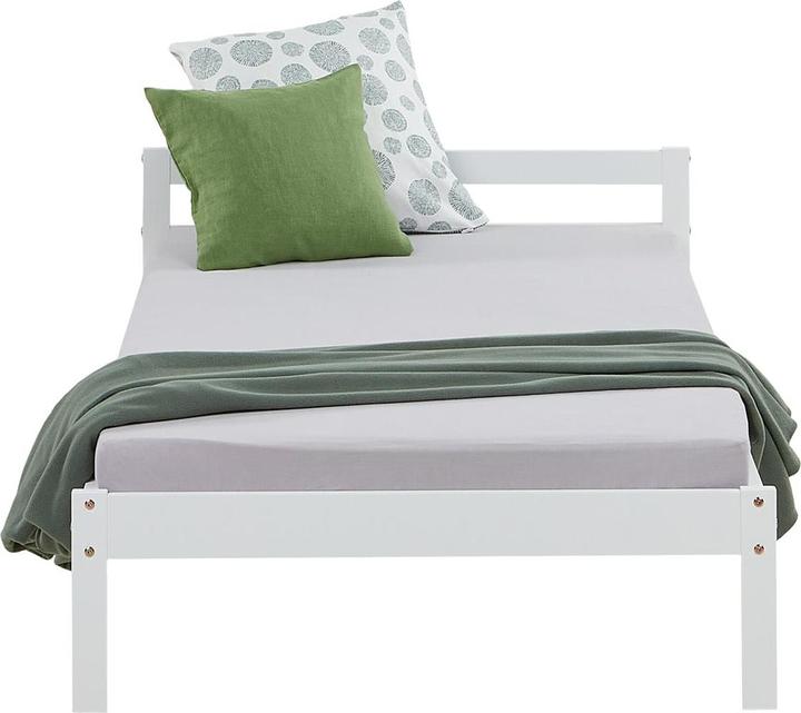 Produktbild Jamb Holzbett Jugendbett 90x200cm Natur (90 x 200 cm)