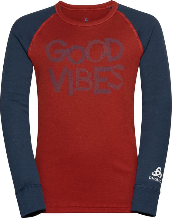 Actual product image Odlo BL TOP crew neck l/s ACTIVE WARM ECO KID (92)