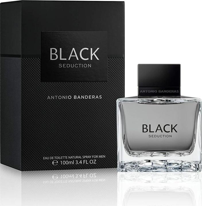 Actual product image Antonio Banderas Seduction In Black (Eau de toilette, 100 ml)