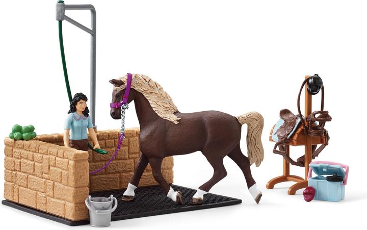 Image du produit Schleich Box de lavage pour chevaux avec Emily et Luna von Hor