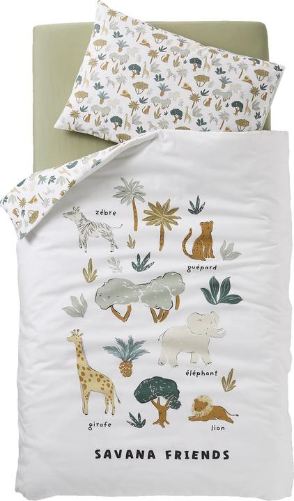 Vertbaudet Baby Bettwäsche-Set SAVANNE (80 x 120 cm, 40 x 60 cm)