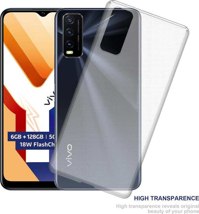 Actual product image Cadorabo TPU Ultra Slim AIR Cover (Vivo Y20s)
