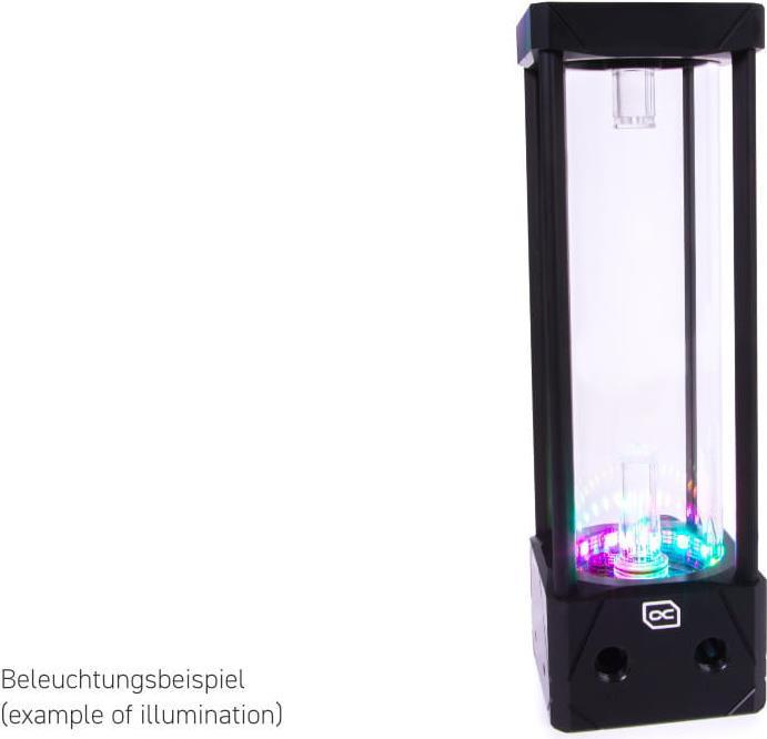 Alphacool Eisbecher Aurora D5 Acetal/Glas - 250mm inkl. VPP Apex D5