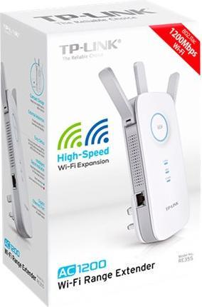 Actual product image TP-Link WL repeater RE335 AC1200 (867 Mbit/s, 300 Mbit/s)