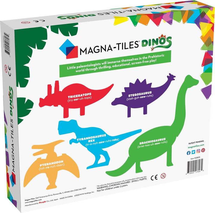 Image du produit Magna-Tiles Set Dinos (5 pièces)
