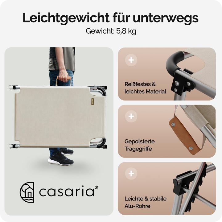 Actual product image Casaria Sonnenliege (210 cm)