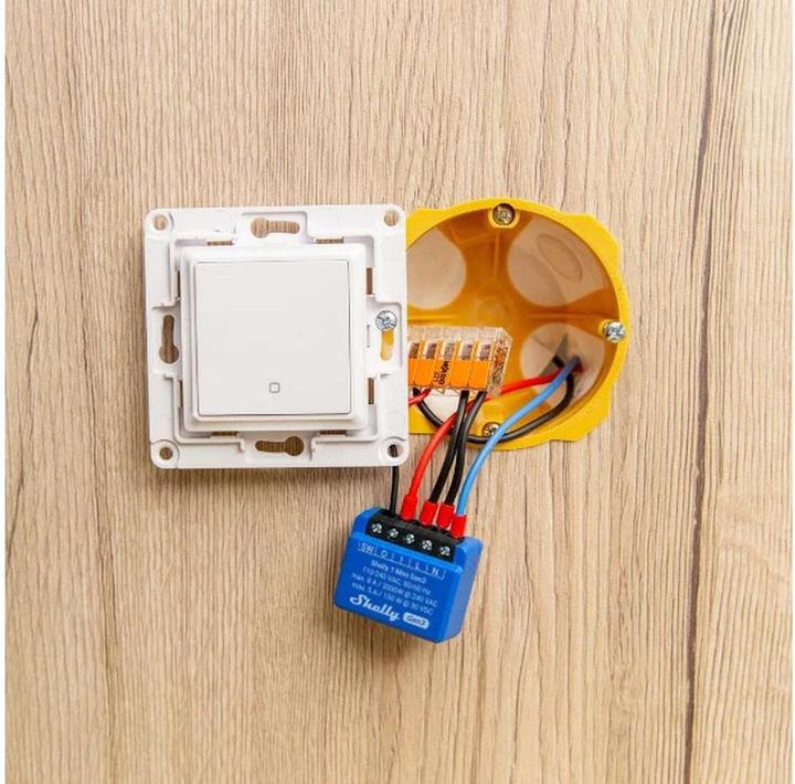 Produktbild Shelly 1 Mini Gen3 x2 (Schaltaktor)