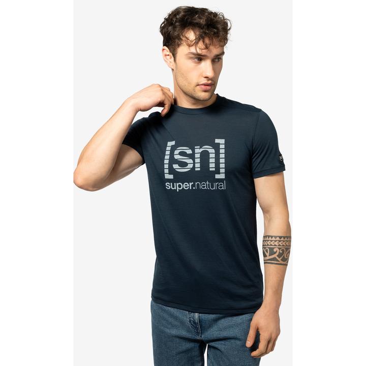 Produktbild Super Natural Grid Logo Tee (M)