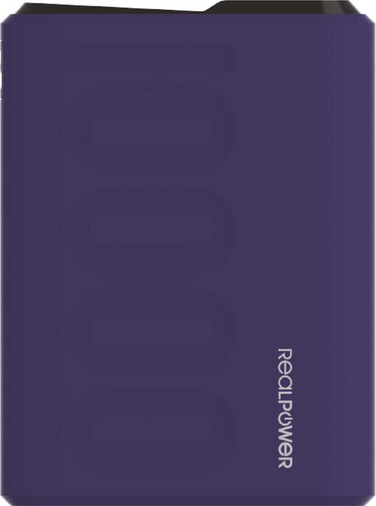 Produktbild RealPower Powerbank PB-10000 PD+ Midnight (10000 mAh, 18 W, 36 Wh)