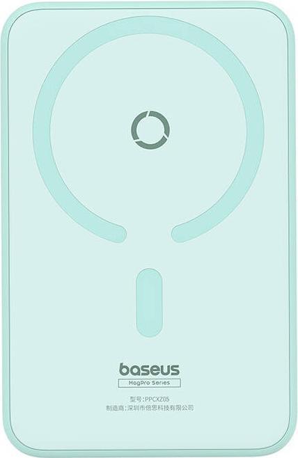 Produktbild Baseus Powerbank MagPro Magnetic 5000mAh 20W, MagSafe (mint) (10000 mAh, 20 W, 37 Wh)