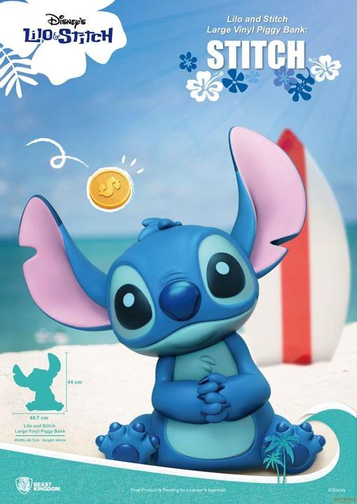 Beast Kingdom Salvadanaio Stitch Statua XL 44cm (40 x 44 cm)