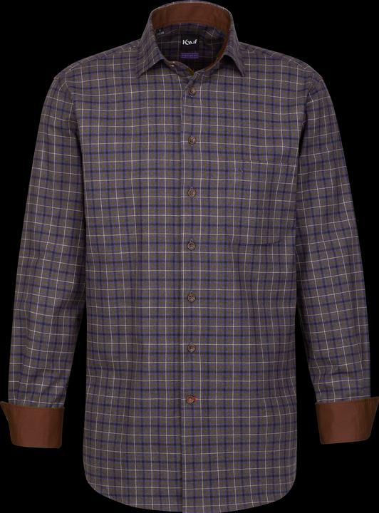 Produktbild Kauf Bari Kent Langarm regular fit Leichtflanell mit Kontrast (XL)