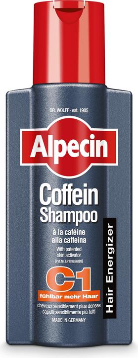 Alpecin Cafeïne shampoo C1 (250 ml, Vloeibare shampoo)