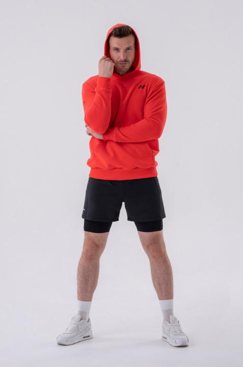 Actual product image Nebbia Double-Layer Shorts with Smart Pockets 318 black (XXL)