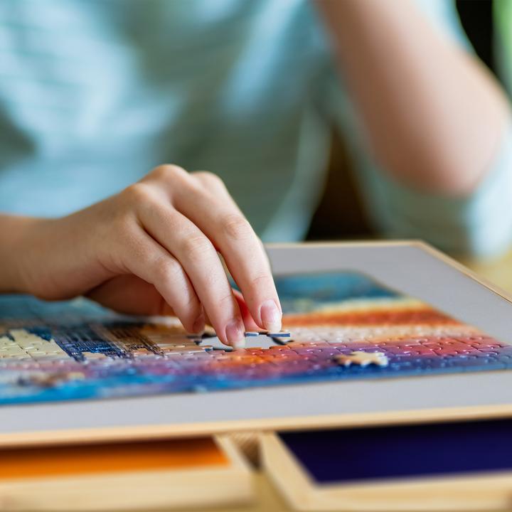 Image du produit Relaxdays Planche-à-puzzle (1000 pièces)