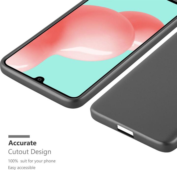 Actual product image Cadorabo TPU Matt Metallic Cover (Samsung Galaxy A41)