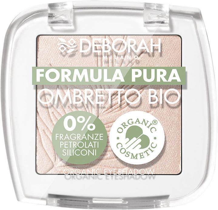 Actual product image Deborah Milano Deborah Formula Pura Organic Eyeshadow 2 Soft Gold 2.5 g (2)