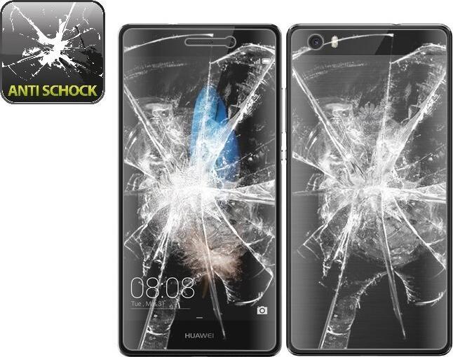 Produktbild Protectorking 6x Panzerfolie Anti-Shock HD Klar (6 Stück, Huawei P8 Lite)