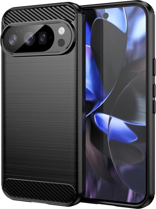 Actual product image Techsuit - Carbon Silicone - Google Pixel 10 / 10 Pro - Black (Google Pixel)
