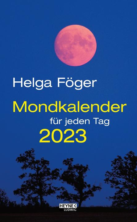 Actual product image Heyne Ludwig Lunar calendar for every day (13 x 21 cm, German)