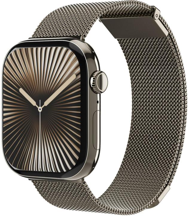 Image du produit Vonmählen Milanesearmband 2 für Apple Watch 42/44/45/49mm Desert Sand (Acier inoxydable)