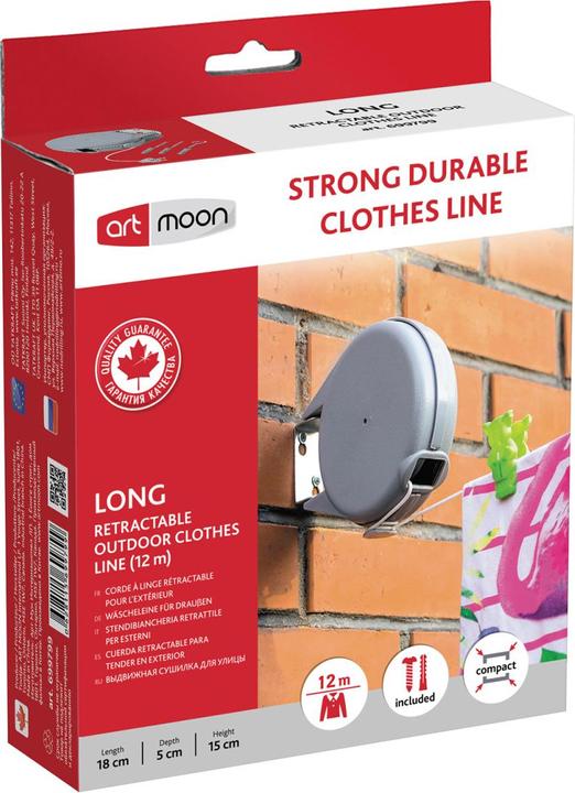 Image du produit Tatkraft Corde à linge (12 m)