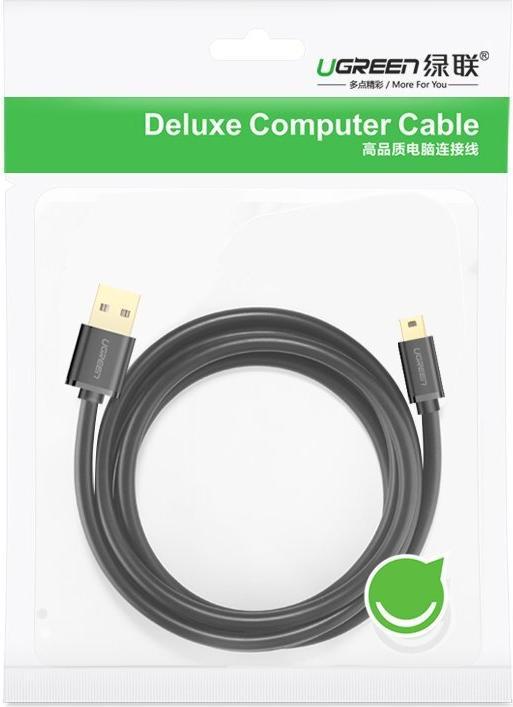 Produktbild Ugreen USB A — USB Mini-B (1 m, USB 2.0)