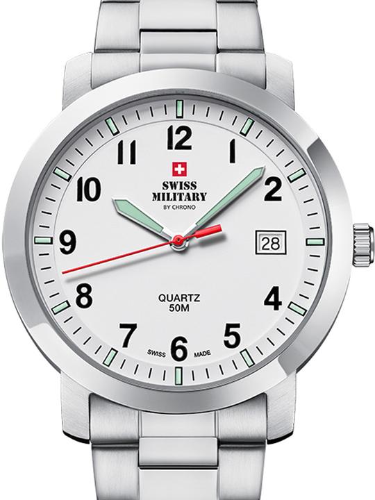 Swiss Military SM34083.08 Herrenuhr 40mm 5ATM (Analoguhr, 40 mm)