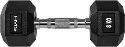 Actual product image HMS Dumbbell 8 kg HEX-PRO 8 (1 x 8 kg)