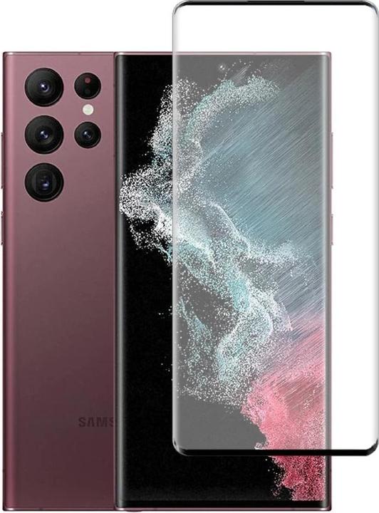 Produktbild Screenguard Full Screen Panzerglas 2.5D 9H (1 Stück, Samsung Galaxy S22 Ultra)