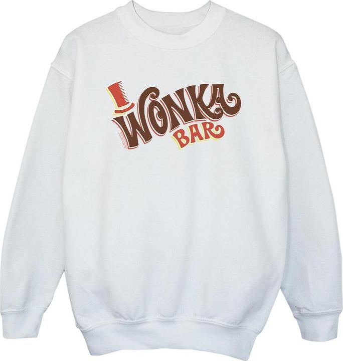 Willy Wonka & the Chocolate Factory Bar Logo Sweatshirt Mädchen