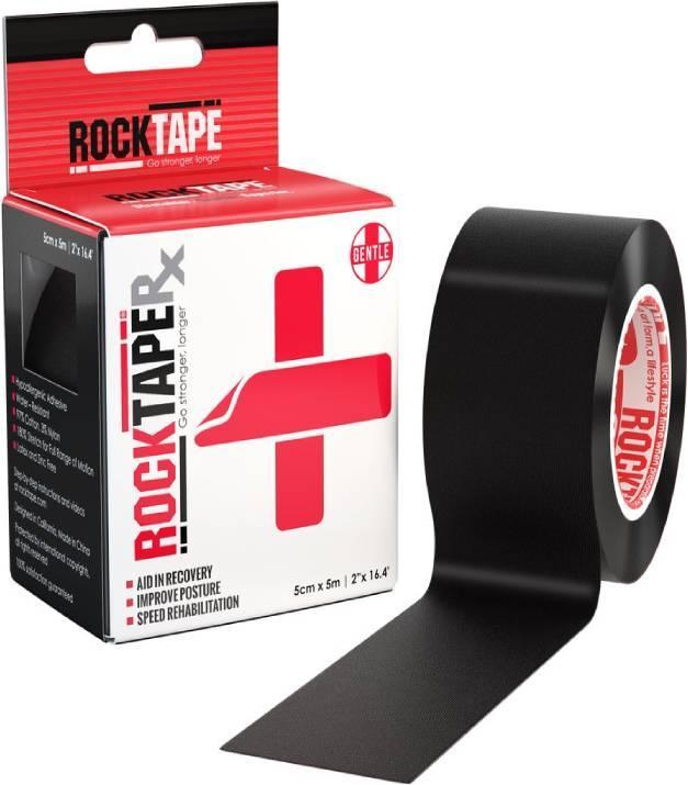 Rock Tape Gentle Schwarz (1 Stk) (5 m)