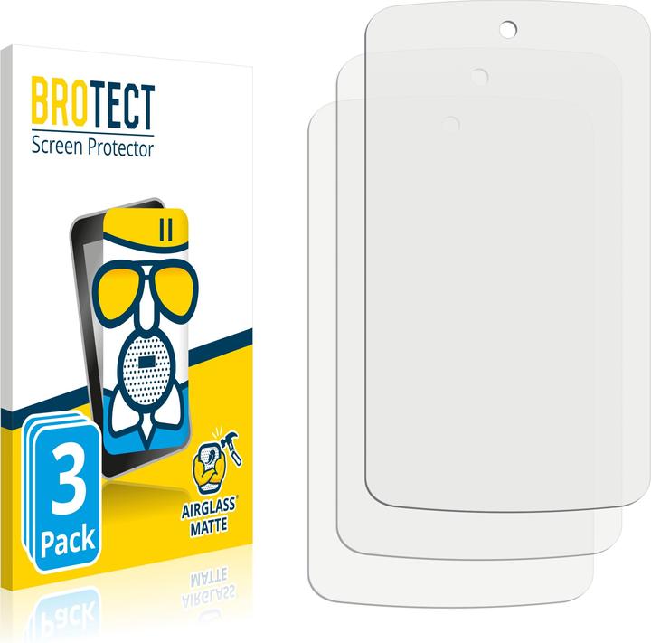 Actual product image BROTECT AirGlass Glass Matte (3 Piece, S800)