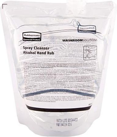 Image du produit Rubbermaid SPRAY SOAP Alcool Plus 400ml (Savon liquide, 400 ml)