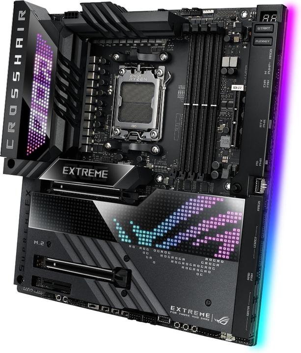 Actual product image ASUS Rog Crosshair X670e Extreme (AM5, AMD X670E, E-ATX)