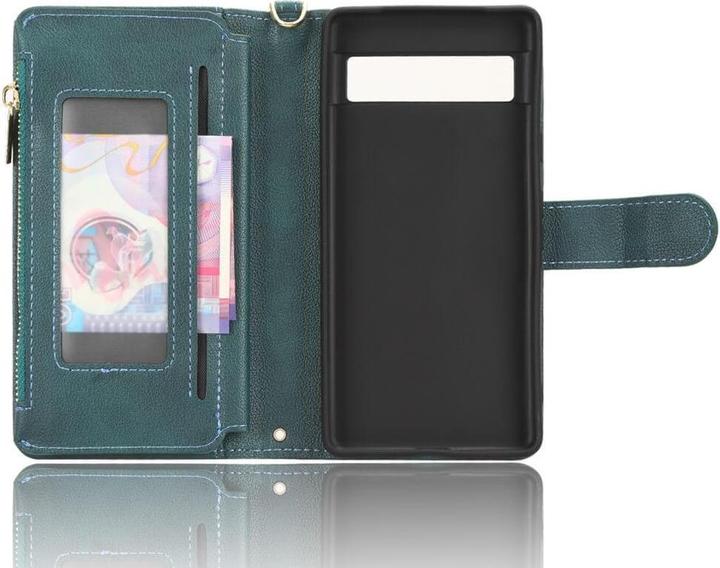 Produktbild Cover-Discount Google Pixel 7a - Brieftaschen Hülle grün (Google Pixel 7a)