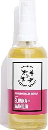 Mydlarnia Cztery Szpaki Mydlarnia Cztery Starling Superlight Body Oil Plum + Vanilla 100Ml (Körperöl, 100 ml)