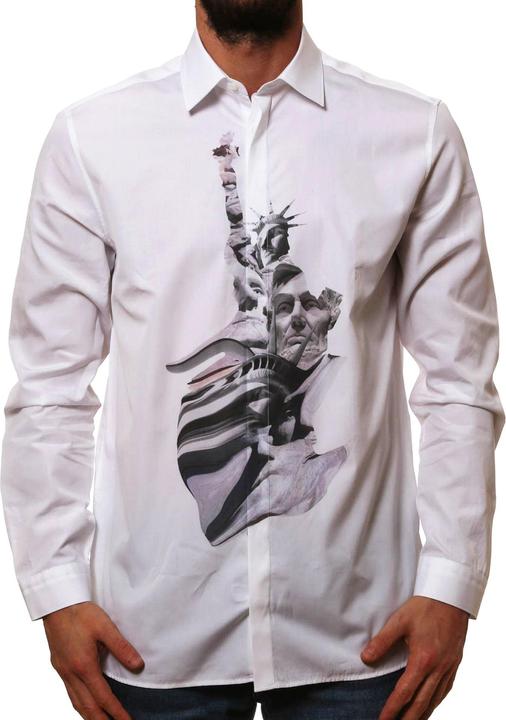 Immagine prodotto Neil Barrett State Of Liberty Cotton Shirt (39)