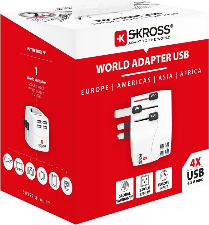Actual product image Skross Pro Light USB