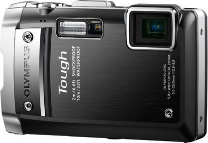 Olympus TG-810, 14MP, 3D, 5x Zoom, GPS, Waterproof, Black (1/2,3'')