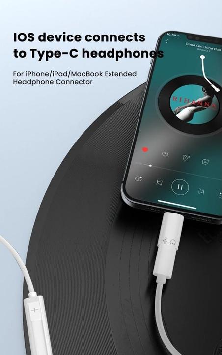 Produktbild PowerGuard Lightning USB 3.0 Headphone Adapter Charge & Data OTG (Lightning, USB 3.0)