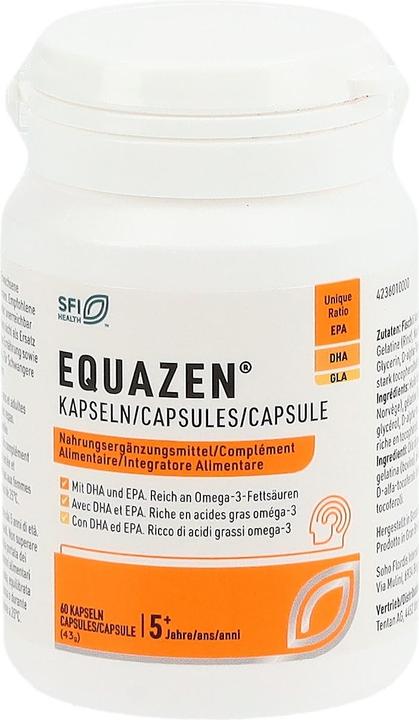 Actual product image Equazen IQ Equazen Capsules/Capsules/Capsule Ds 60 pcs (60 Piece, Capsules, 71 g)