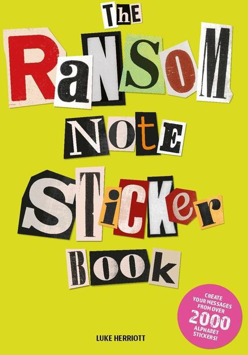Image du produit The Ransom Note Sticker Book