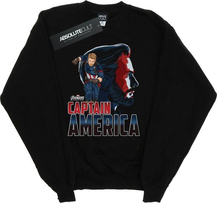 Avengers Infinity War Captain America Character Sweatshirt